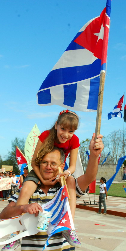 1ro de mayo en Santa Clara, Villa Clara, Cuba