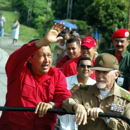 Hugo Chávez en Santa Clara